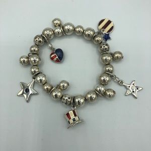 Bracelet July 4th Independence Day stretch